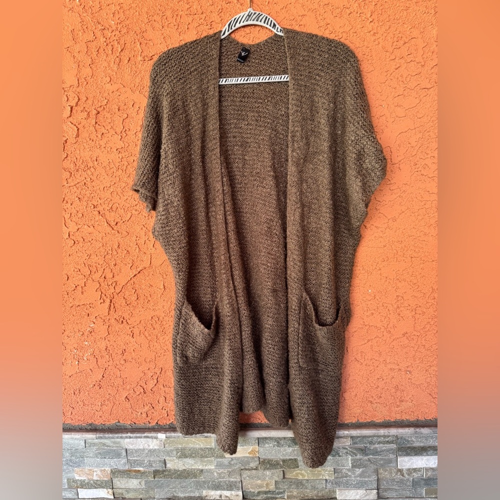 Windsor Cozy Brown Knit Cardigan